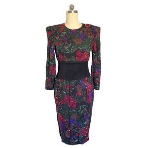 Vintage Lindsey Blake 80s Dress